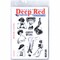 Deep Red Stamps Gibson Girls Collection Rubber Cling Stamp 4 x 6 inches